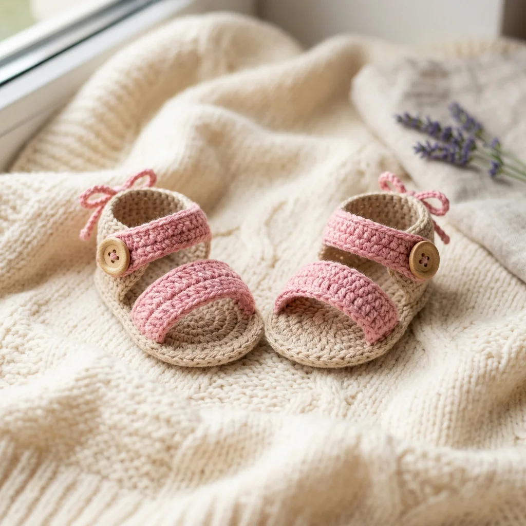 Crochet Baby Sandal