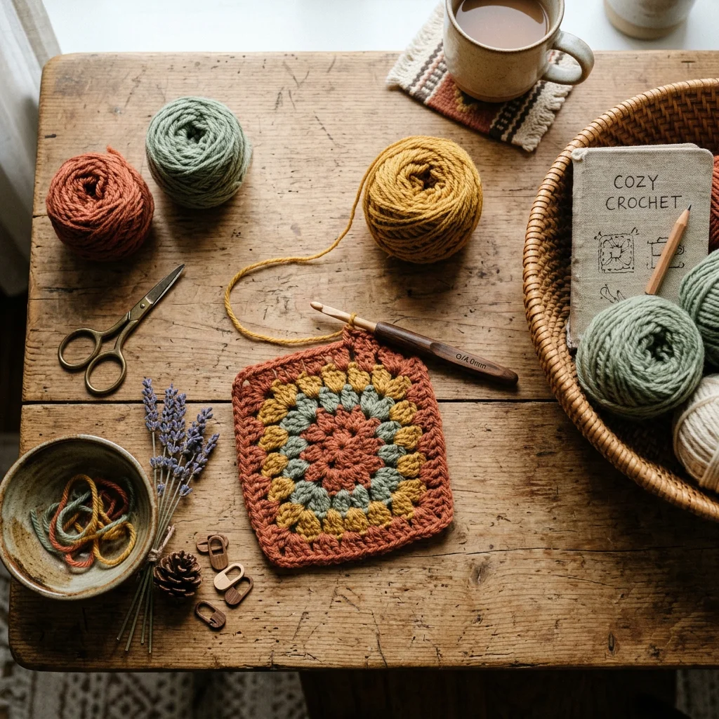 Boho Crochet Layout
