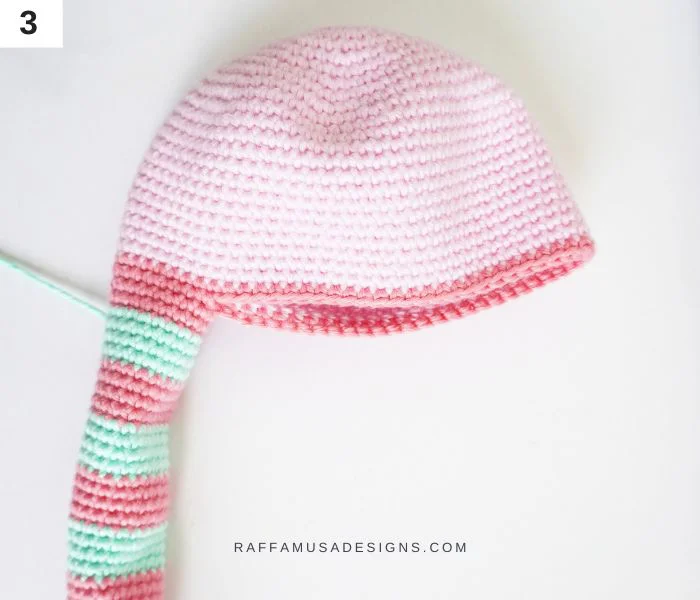 Head and Handle of the Baby Rattle - Raffamusa Designs