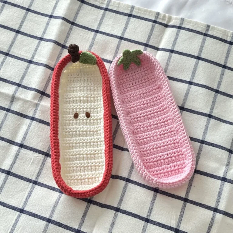 Best Free Guide: How To Crochet Adorable And Useful Crochet Trays (Easy Breakdown)