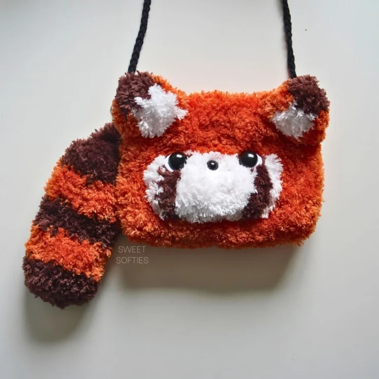 Best Easy Red Panda Bag · Free Crochet Pattern