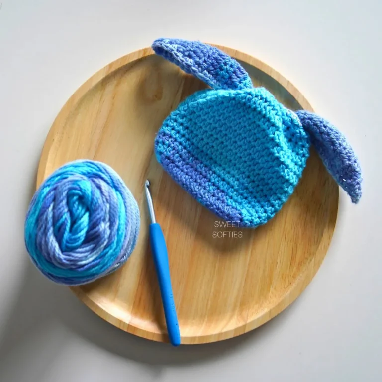 Best Easy Bunny Ear Bag · Free Crochet Pattern