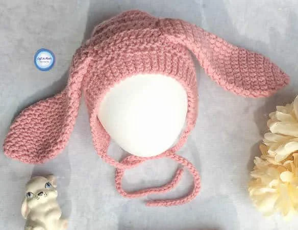 Best Easy Crochet Bunny Bonnet Free Crochet Pattern