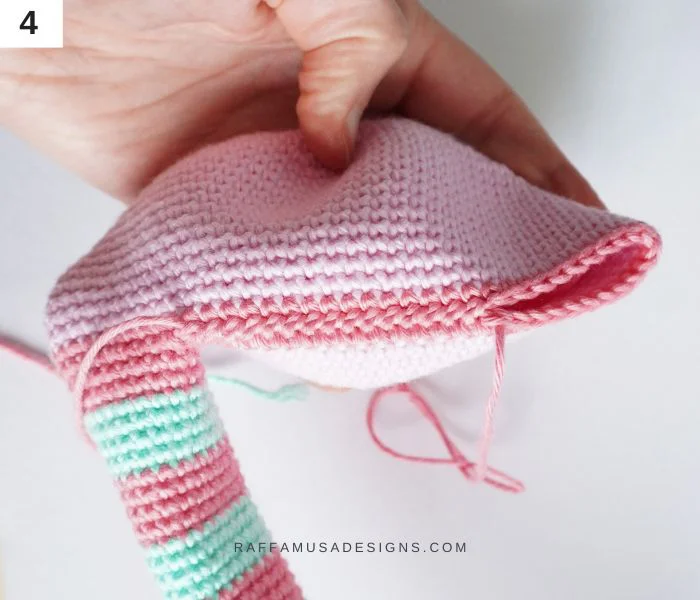 Assembly of the Baby Rattle - 4 - Raffamusa Designs