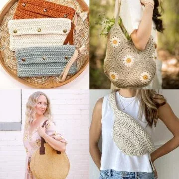 Crochet bag patterns.