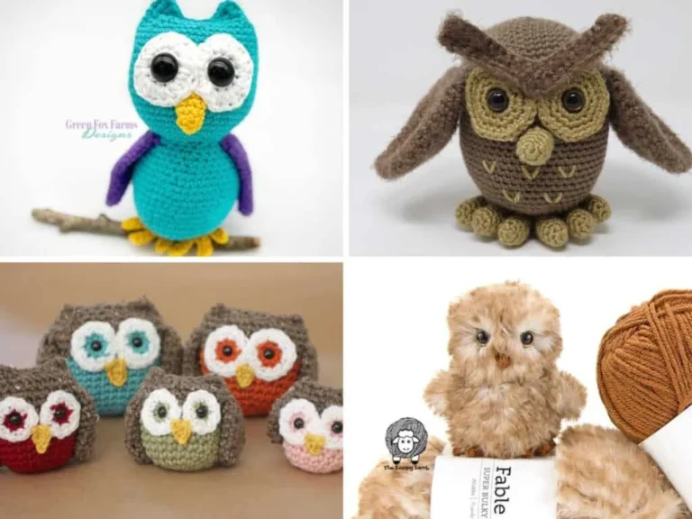 Best Easy 15+ Adorable Crochet Owl S Free Crochet Pattern
