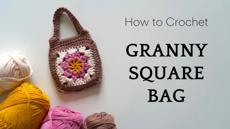 Petite Granny Square Bag · Free Crochet Pattern
